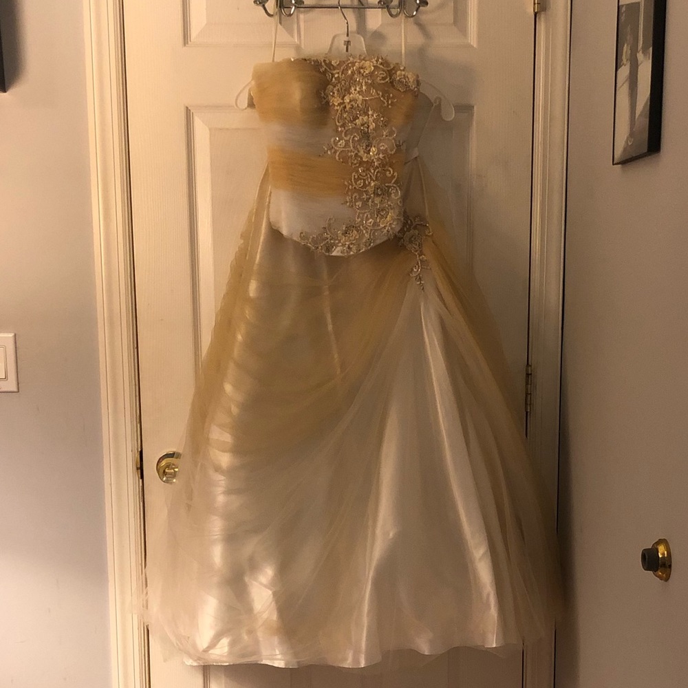 2 Piece Prom Dress